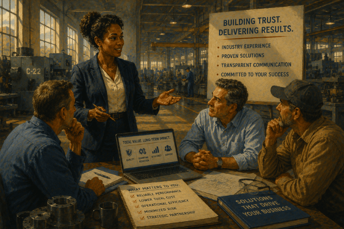 Building Trust with Well-Informed Buyers