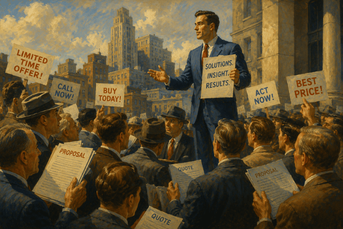 Standing Out in a Crowded Market